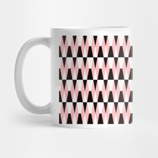 Geometric Pink Mug